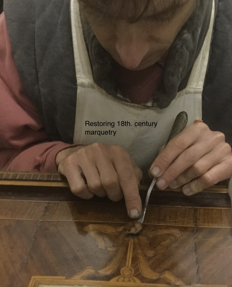 Restoring 18th Century Marquetry
